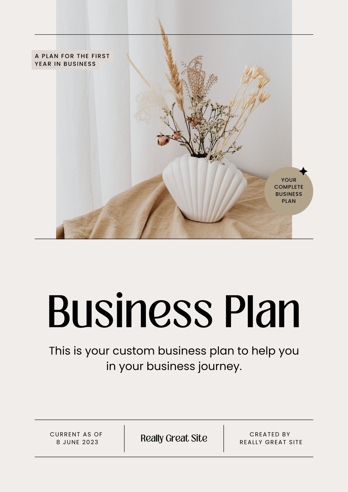 Free Editable And Printable Business Plan Templates Canva