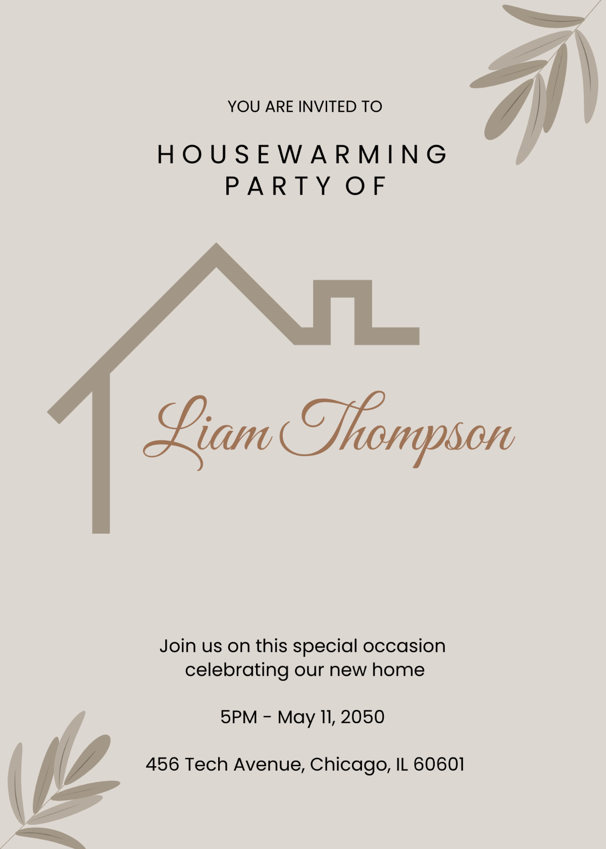 Free Housewarming Invitation Templates Editable And Printable