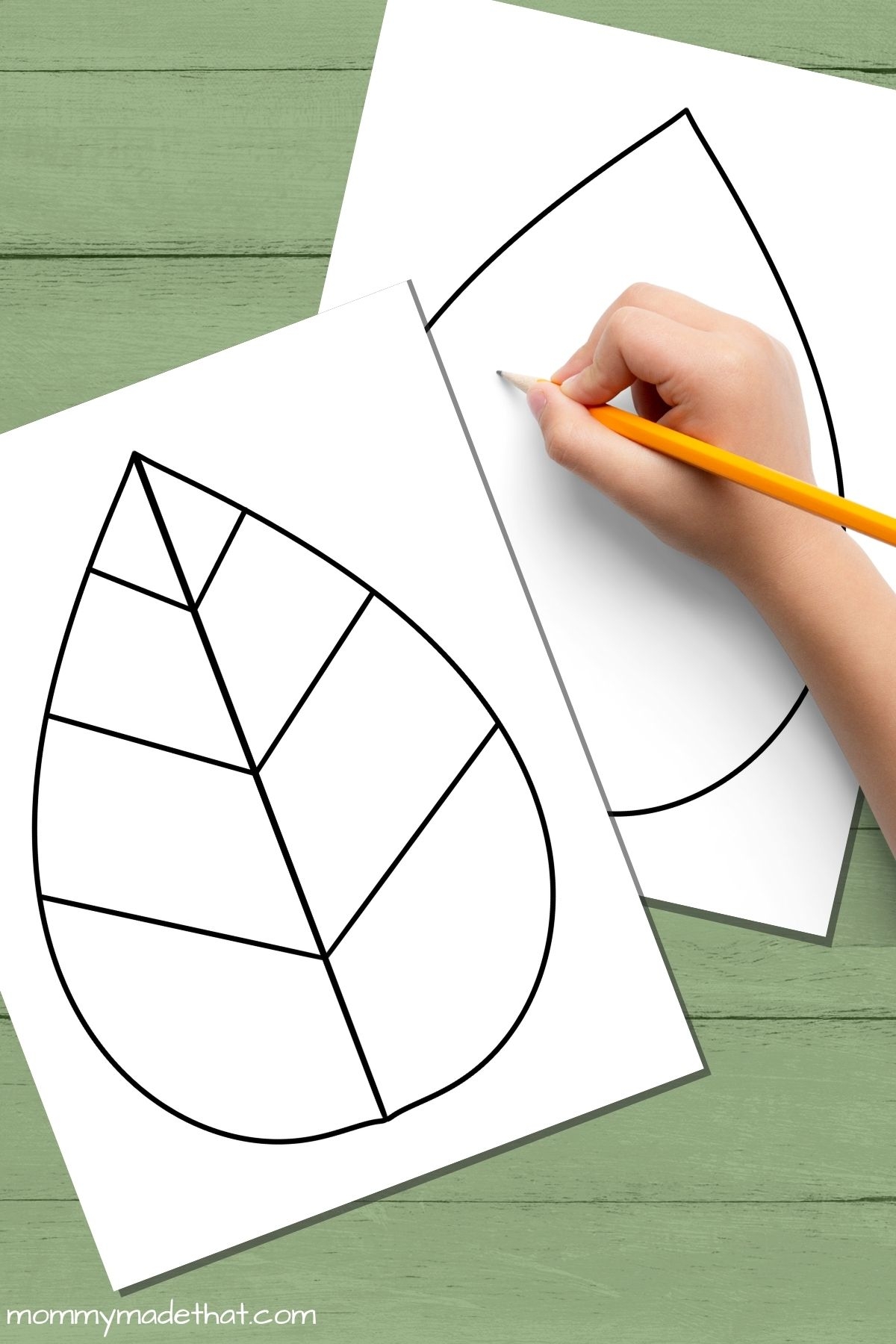 Large Leaf Template Free Printable