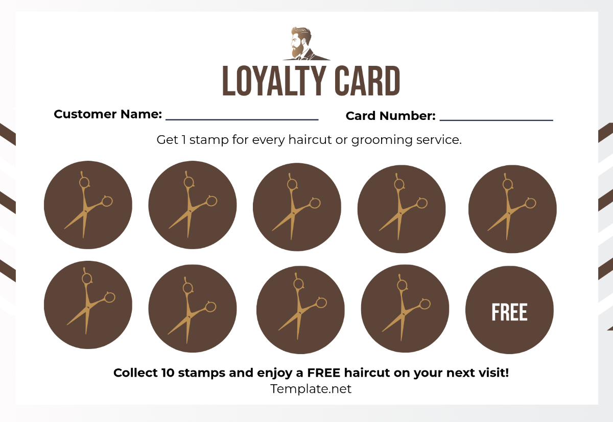 Free Loyalty Card Templates Editable And Printable Free Loyalty Card Templates Editable And Printable