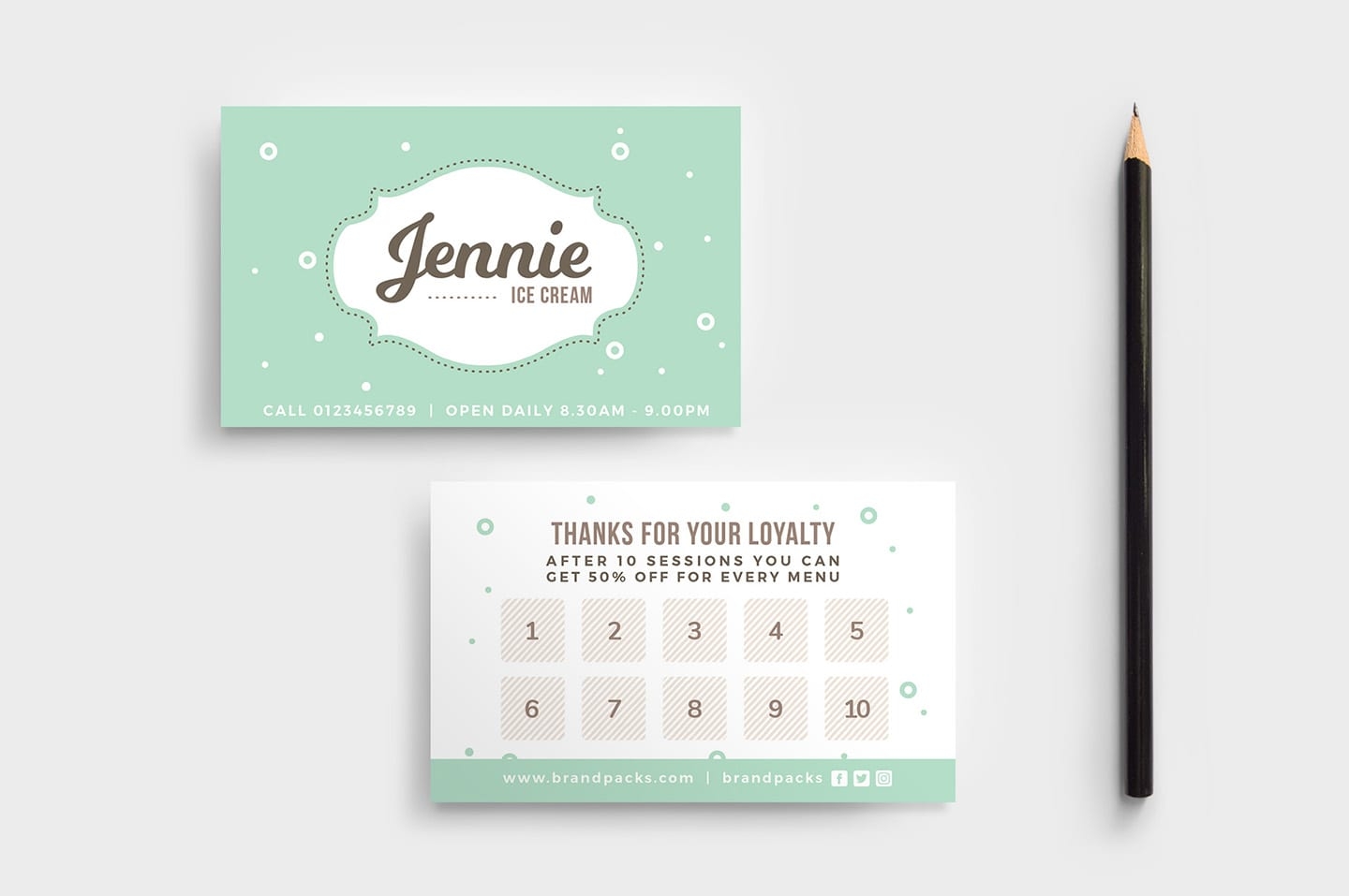 Free Loyalty Card Templates PSD Ai U0026 Vector BrandPacks Free Loyalty Card Templates PSD Ai U0026 Vector BrandPacks