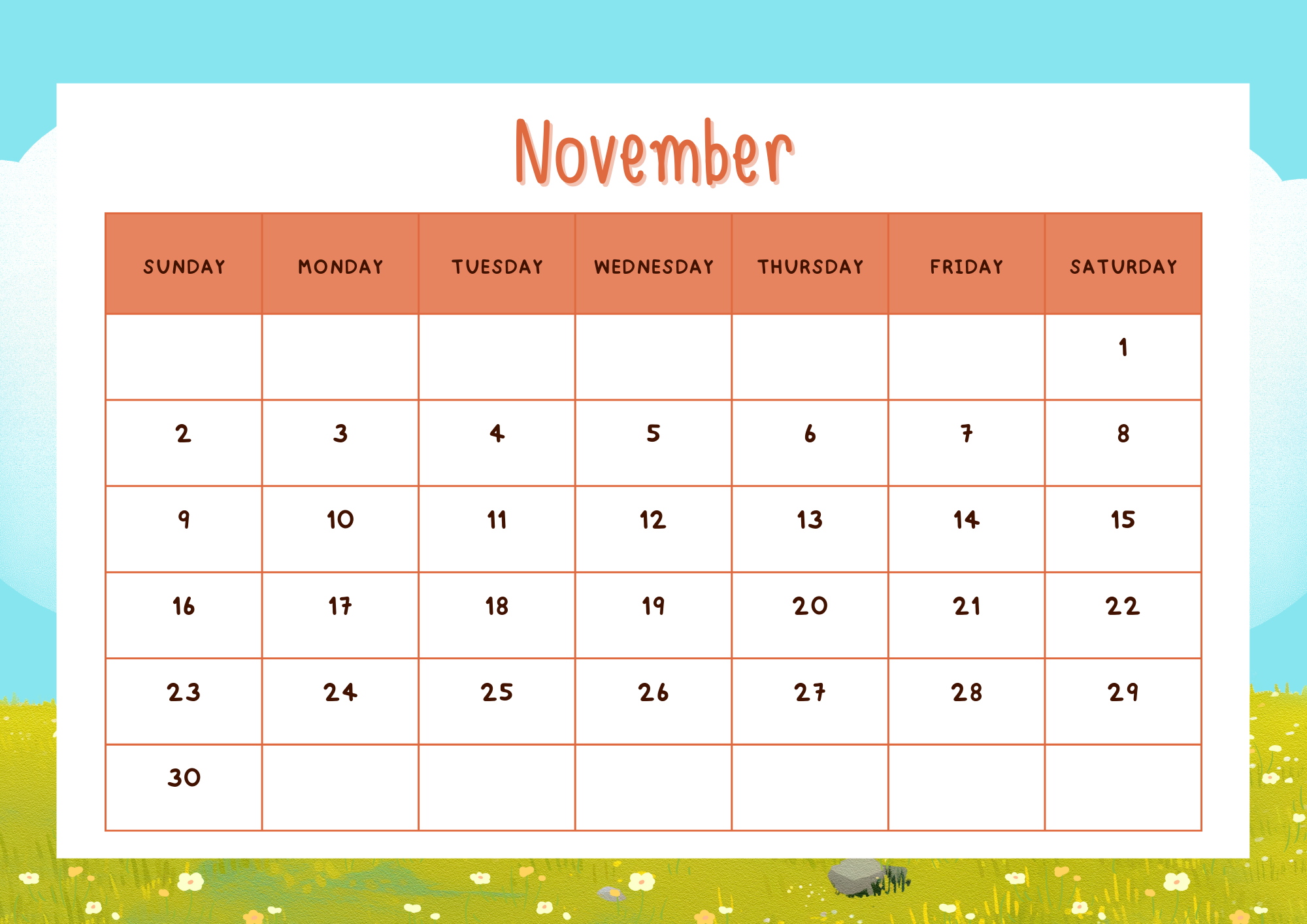 November 2025 Earnings Calendar
