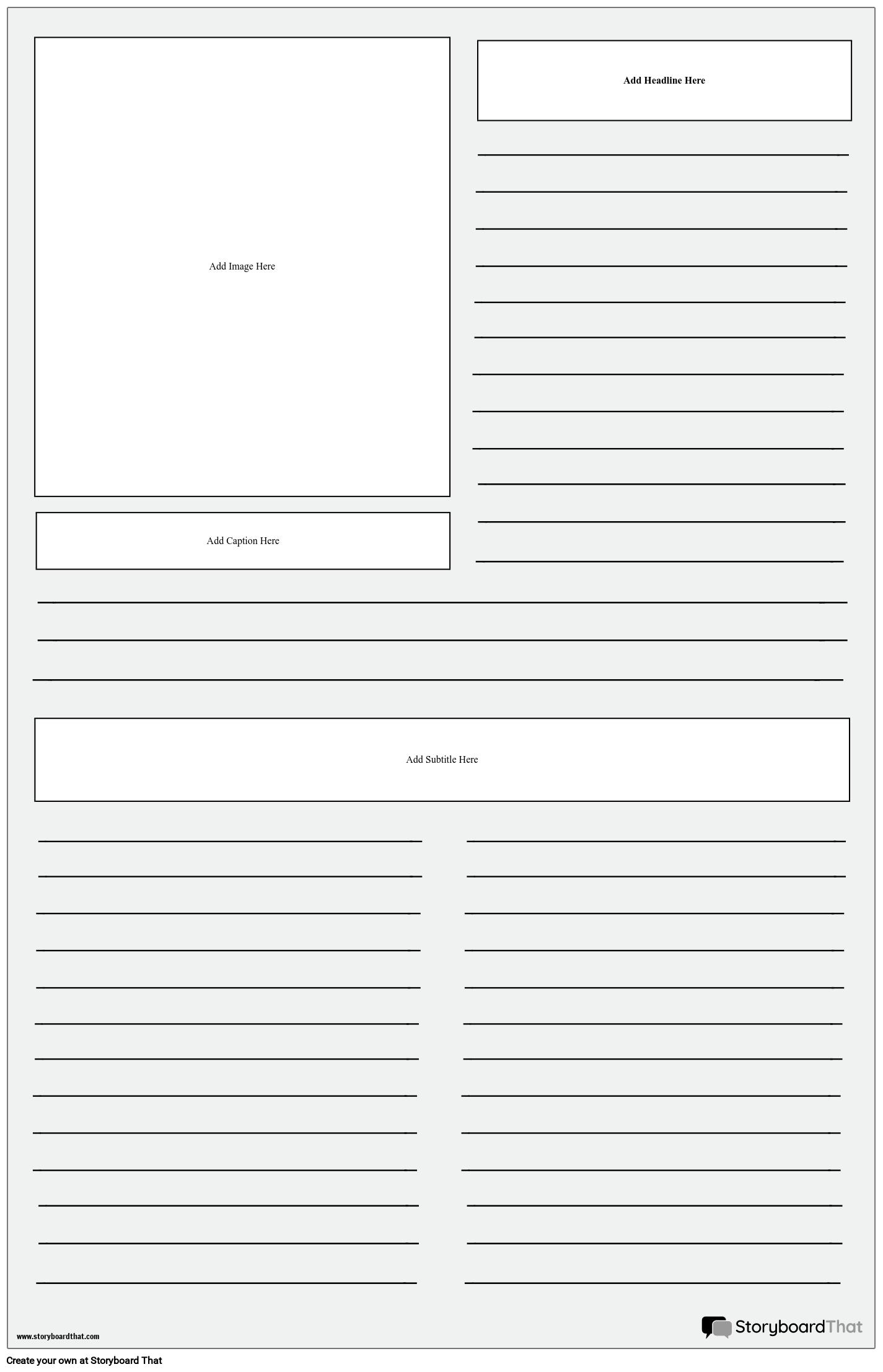 Free Online Newspaper Maker And Customizable Templates