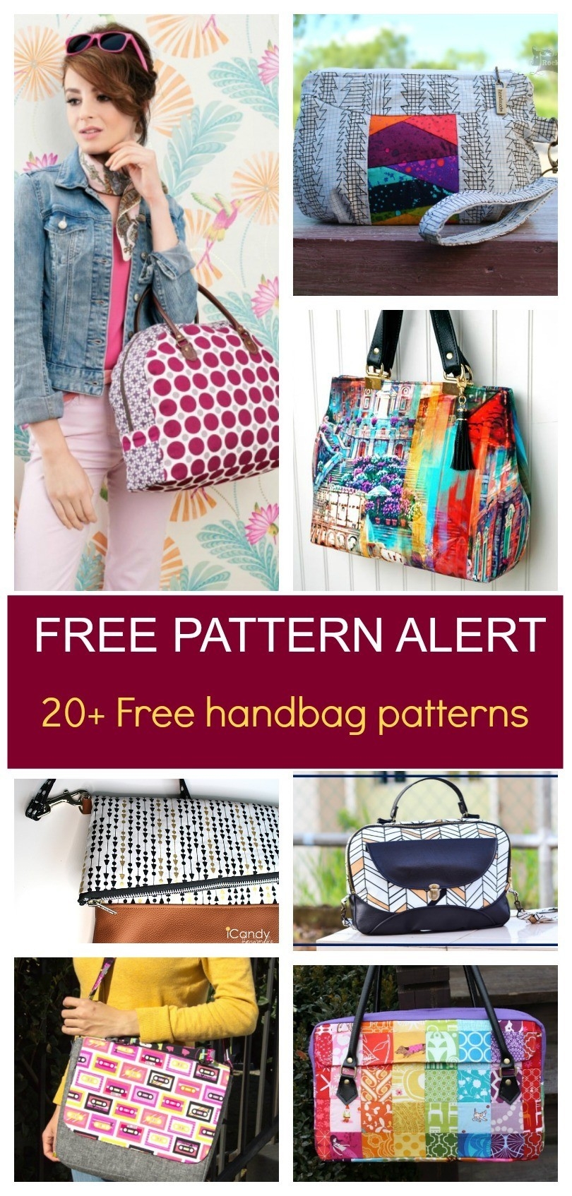 FREE PATTERN ALERT 20 FREE HANDBAG PATTERNS On The Cutting Floor Printable Pdf Sewing Patterns And Tutorials For Women FREE PATTERN ALERT 20 FREE HANDBAG PATTERNS On The Cutting Floor Printable Pdf Sewing Patterns And Tutorials For Women