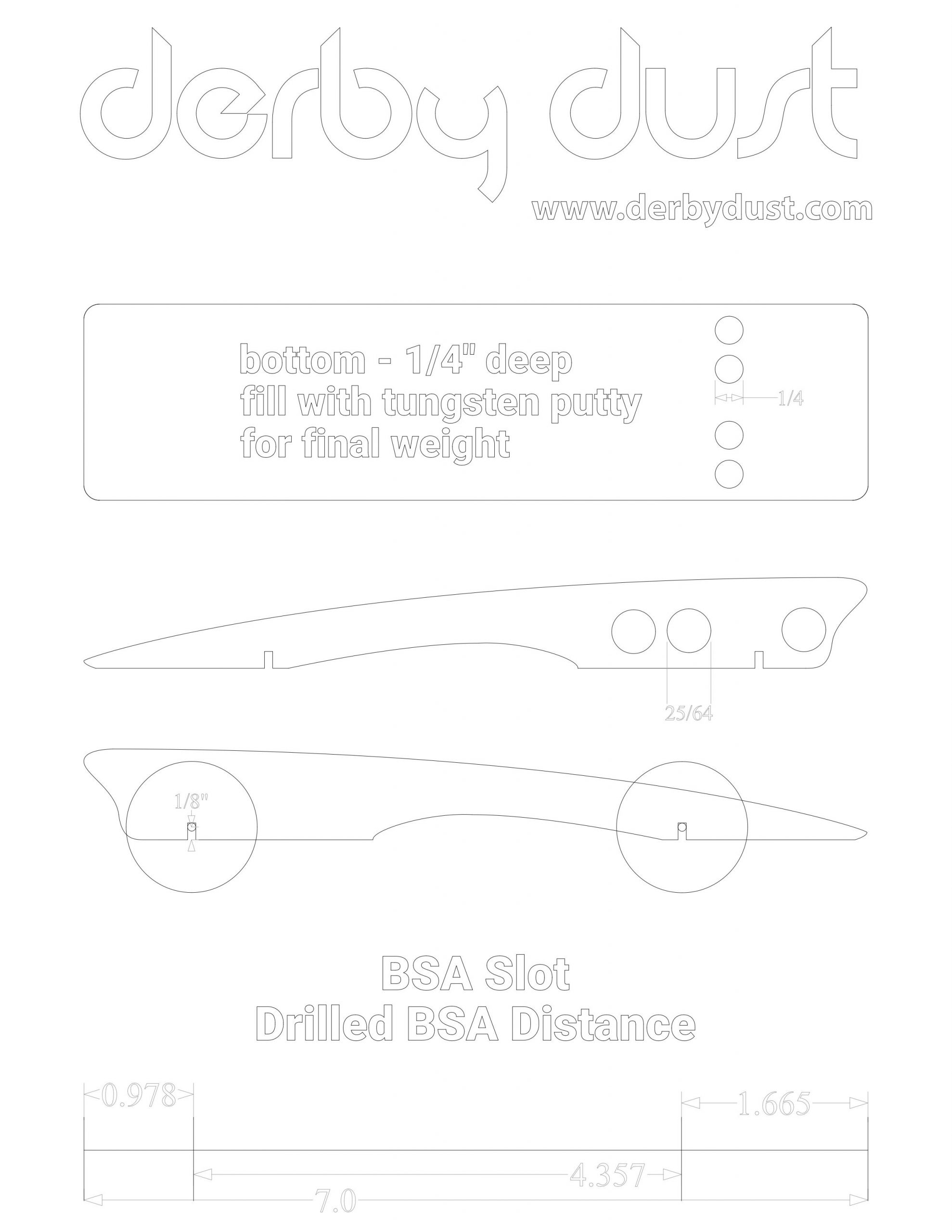 Free Printable Pinewood Derby Templates