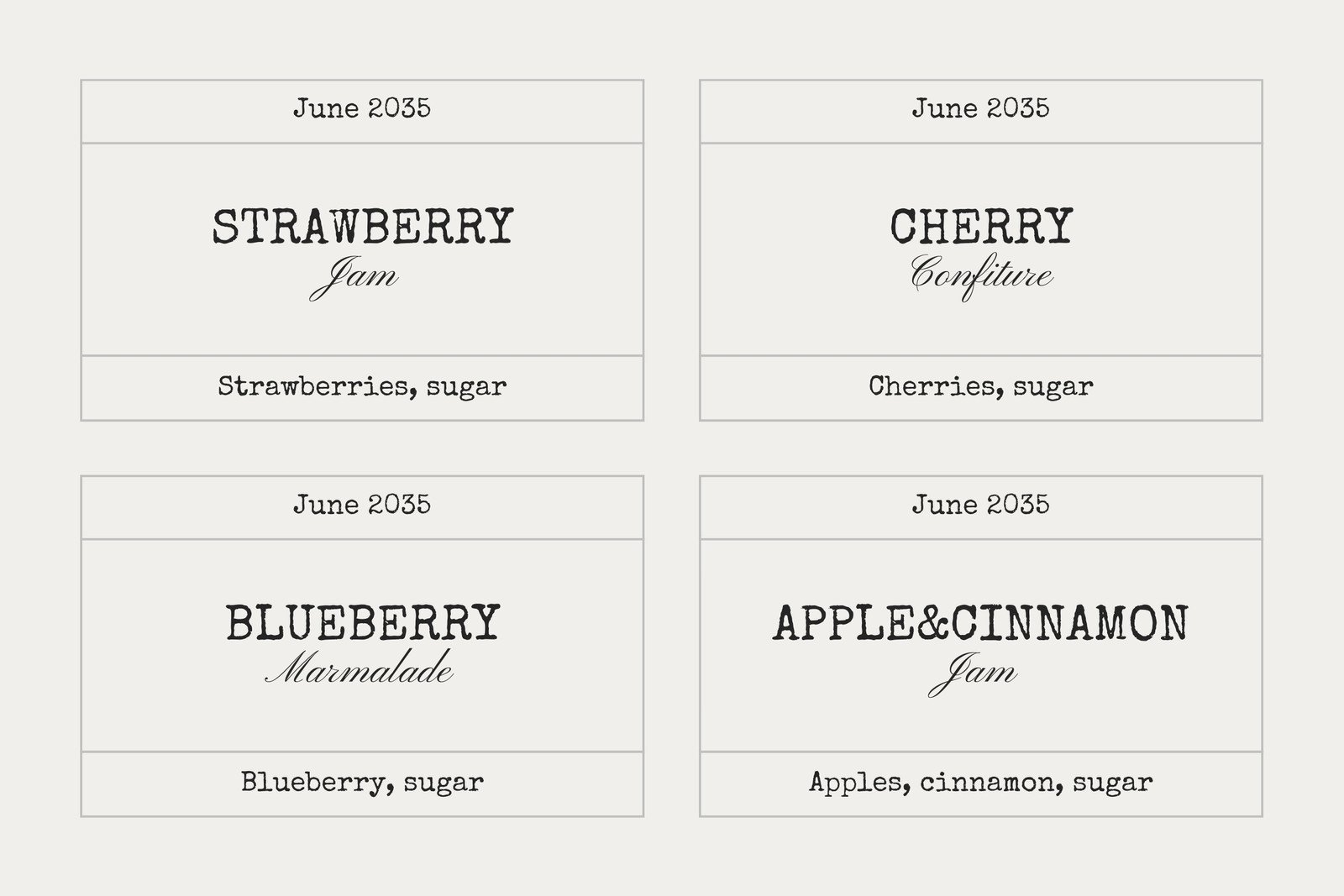 Free Printable And Customizable Kitchen Label Templates Canva