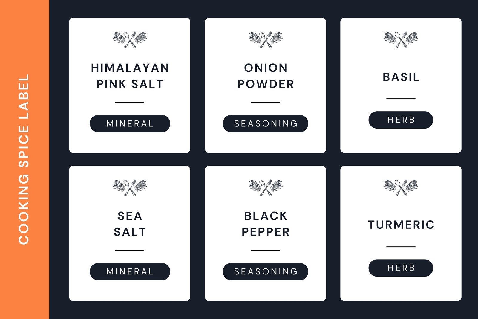 Free Printable Kitchen Label Templates Word