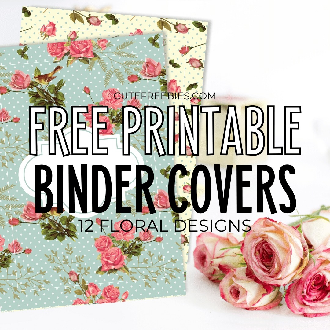 Free Printable Binder Cover Template