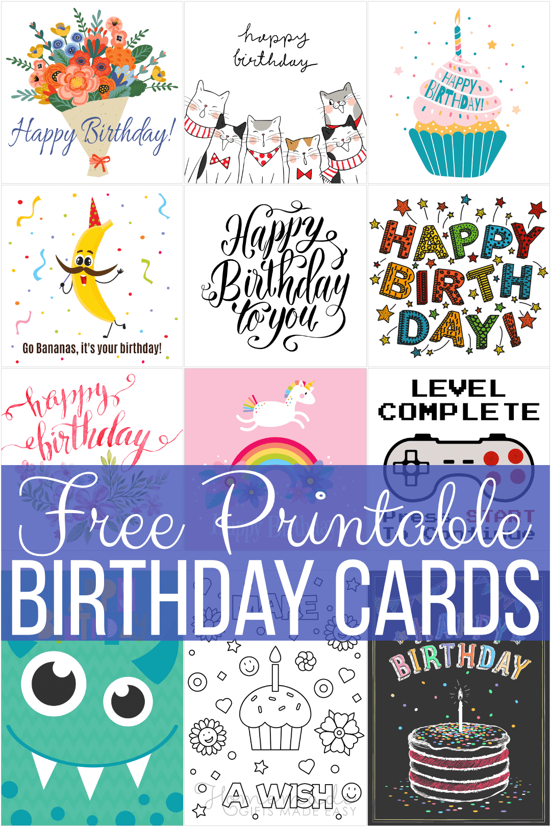 Free Printable Birthday Cards For Mum