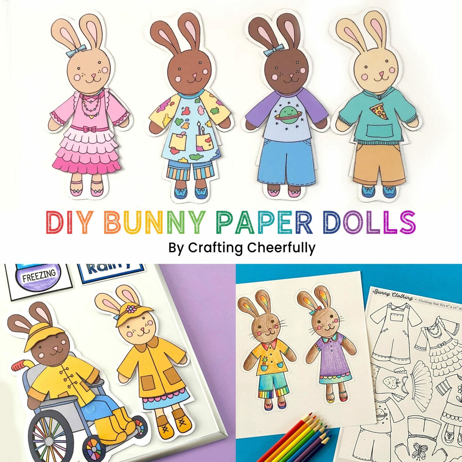 Printable Paper Doll Templates Free