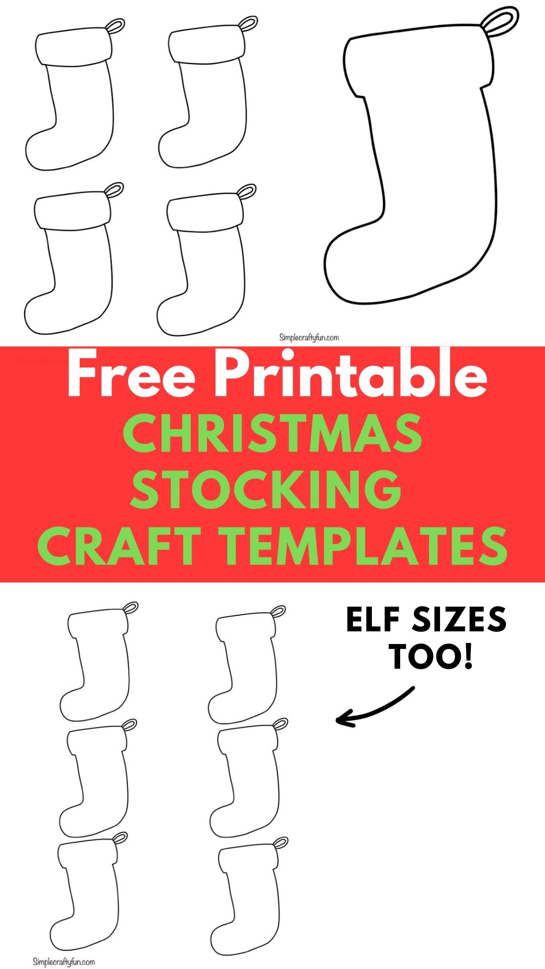Free Stocking Printable