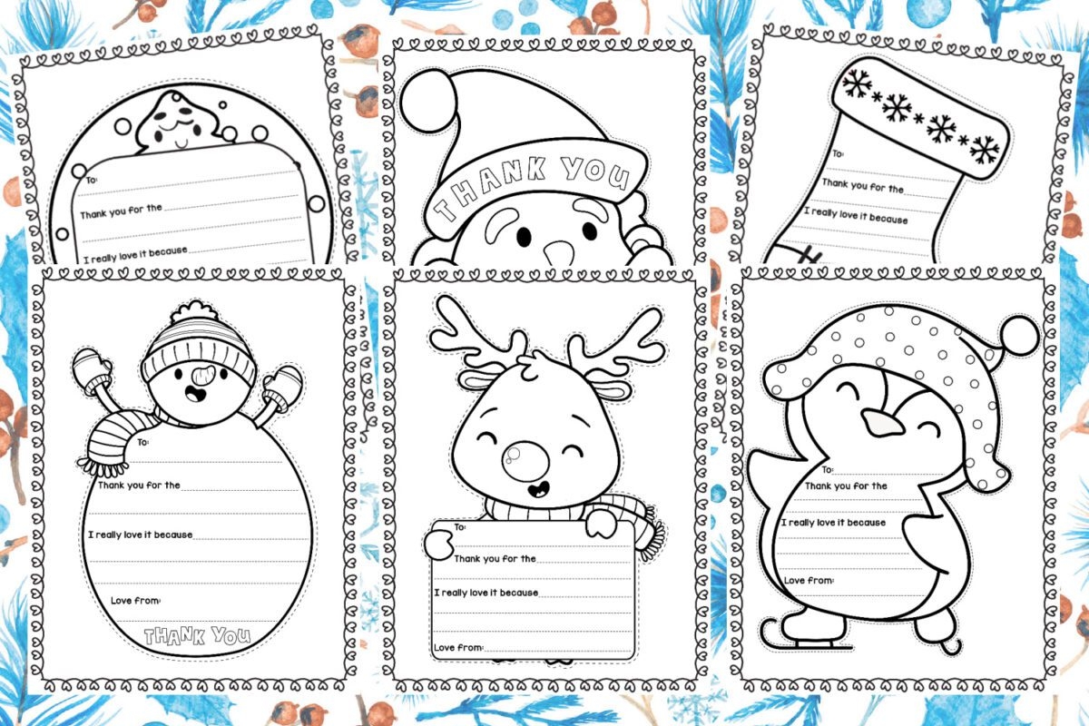 Free Printable Christmas Thank You Notes Frugal Mom Eh Free Printable Christmas Thank You Notes Frugal Mom Eh