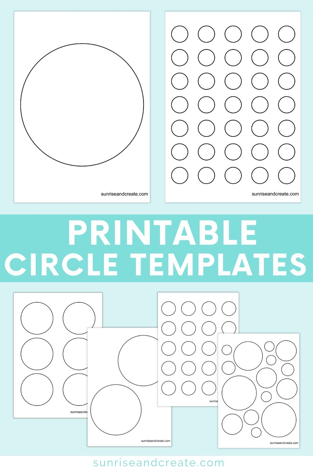Free Printable Circles Template