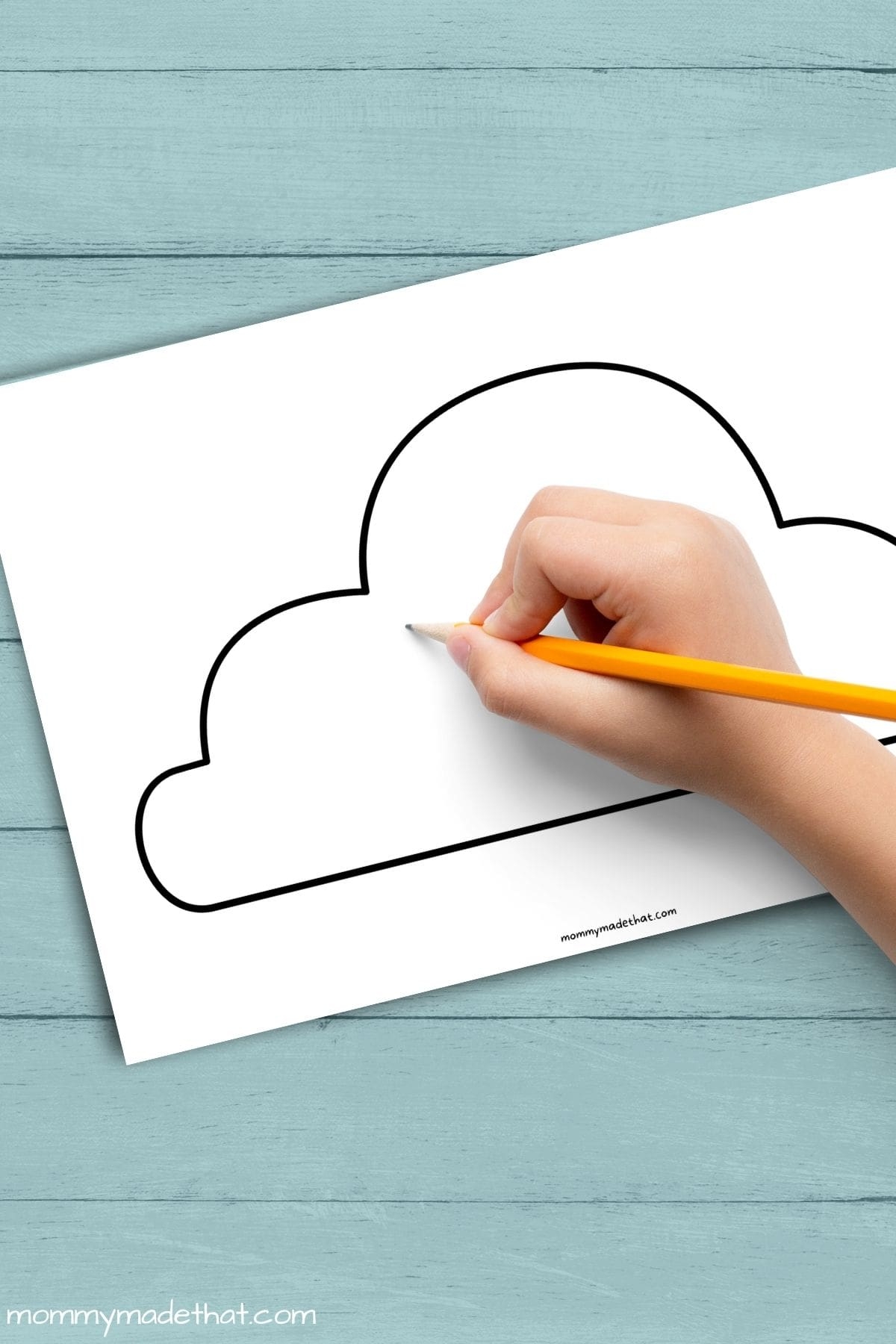 Free Printable Cloud Template