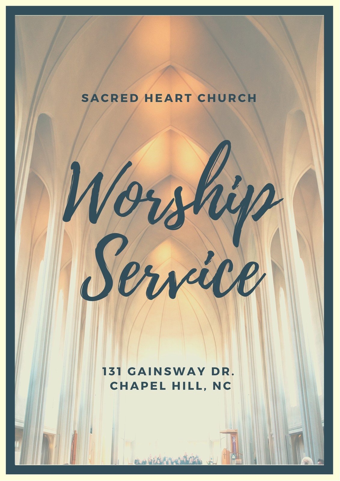 Free Printable Church Bulletin Fronts Templates