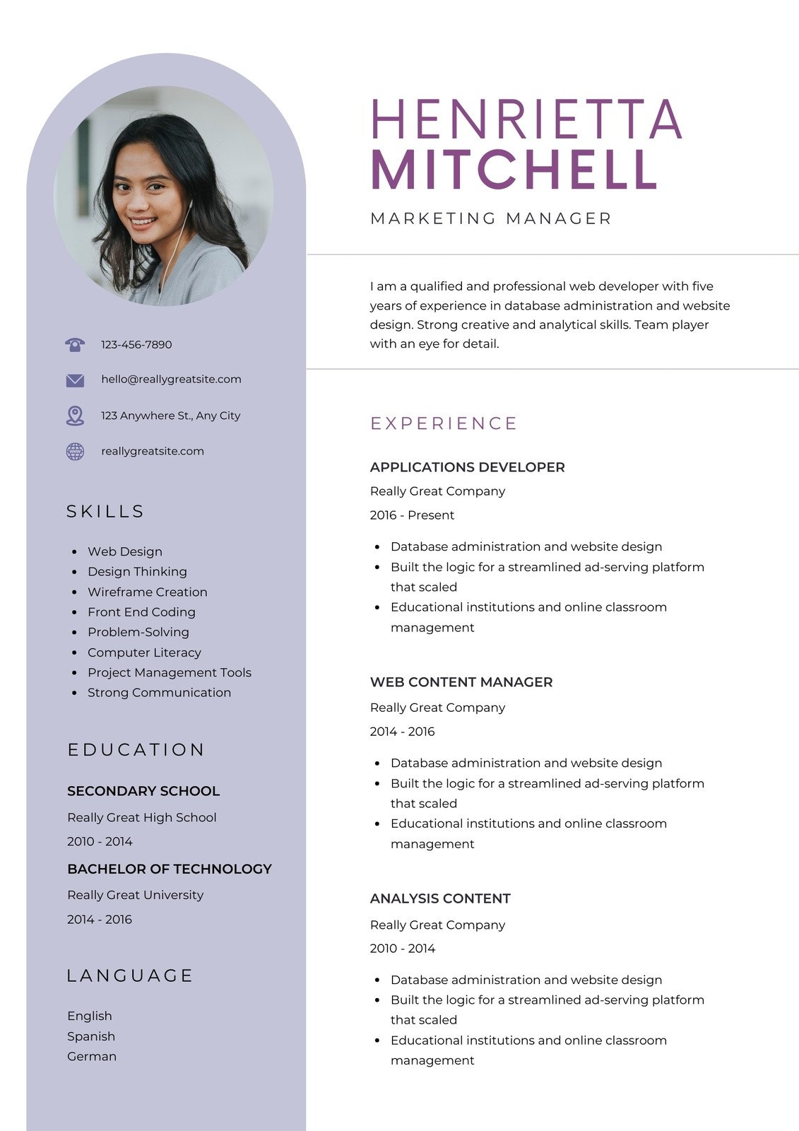 Free Printable Customizable College Resume Templates Canva