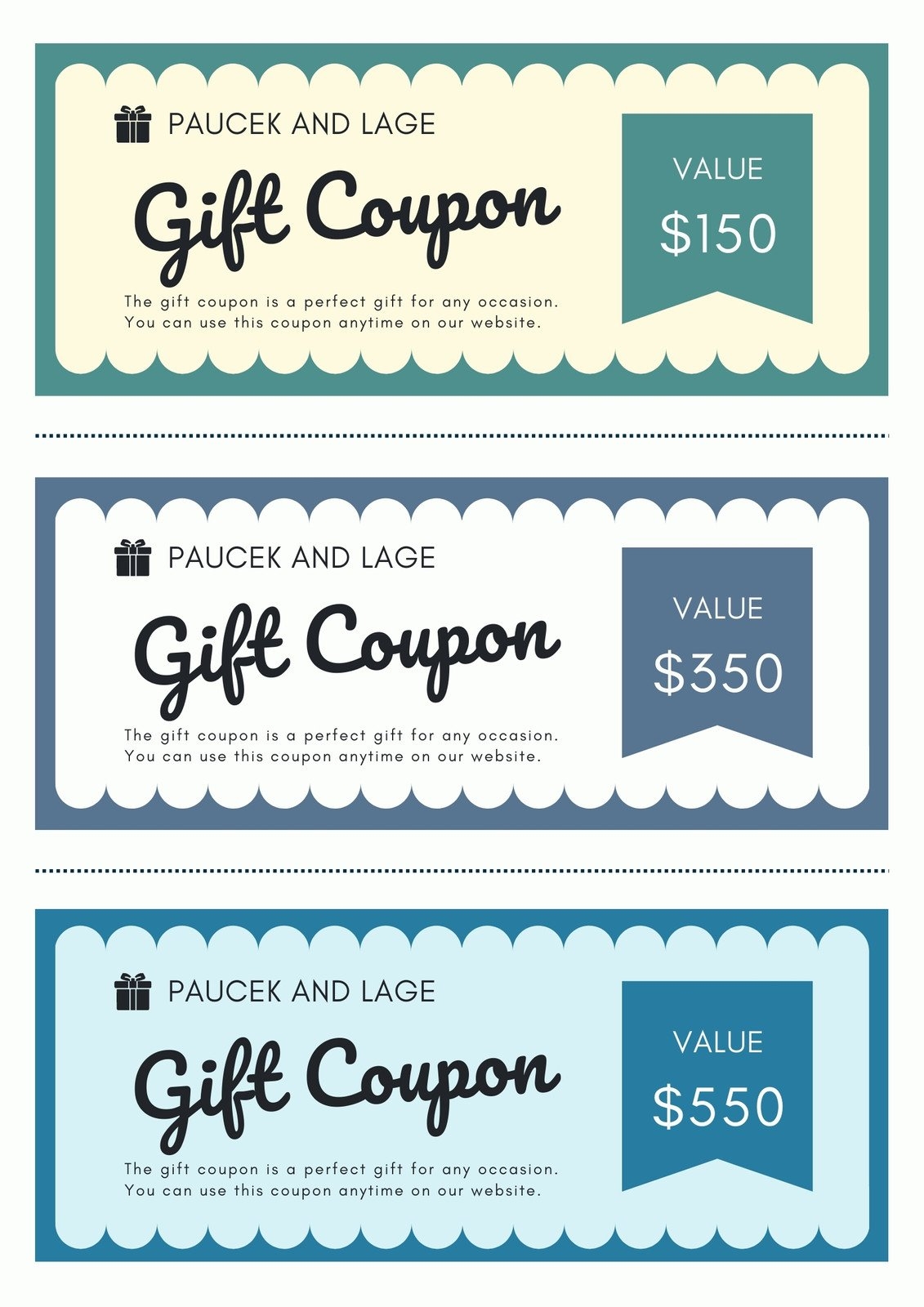 Free Printable Customizable Coupon Templates Canva Free Printable Customizable Coupon Templates Canva