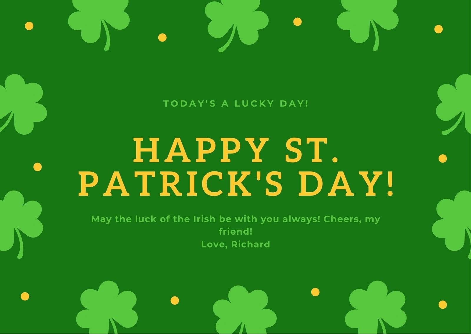 Printable St Patricks Day Templates Free