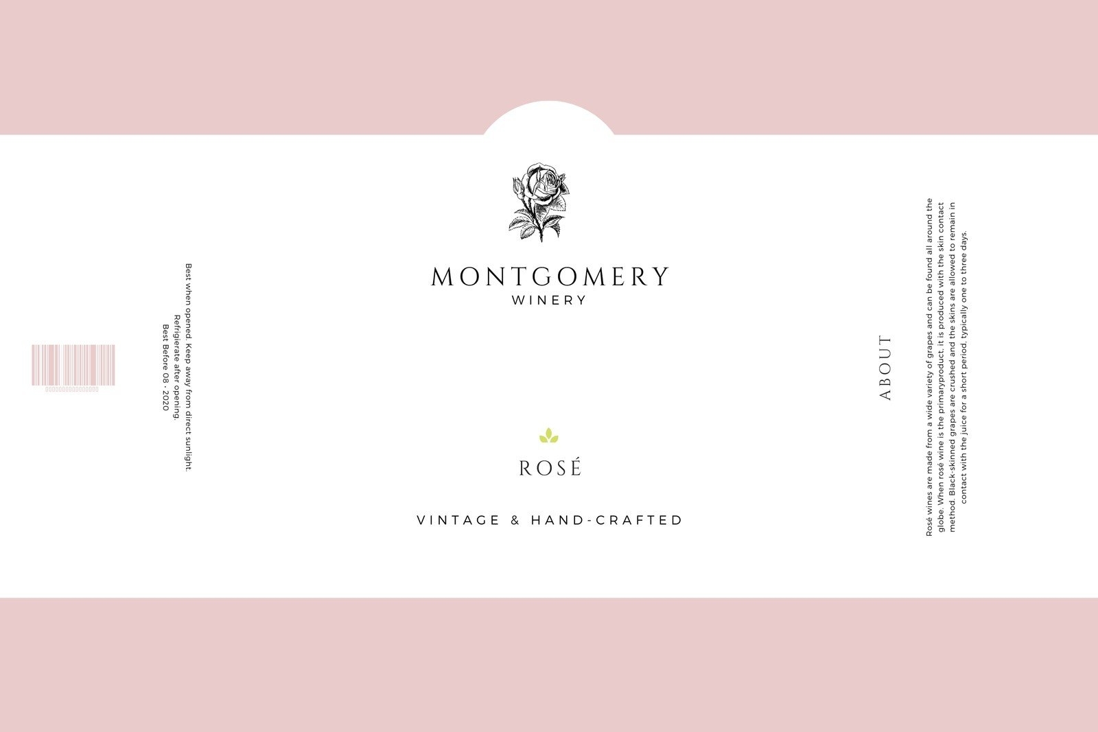 Wine Label Design Templates Free Printable