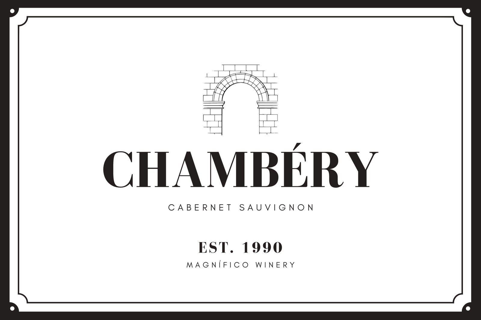 Free Printable Blank Wine Bottle Labels