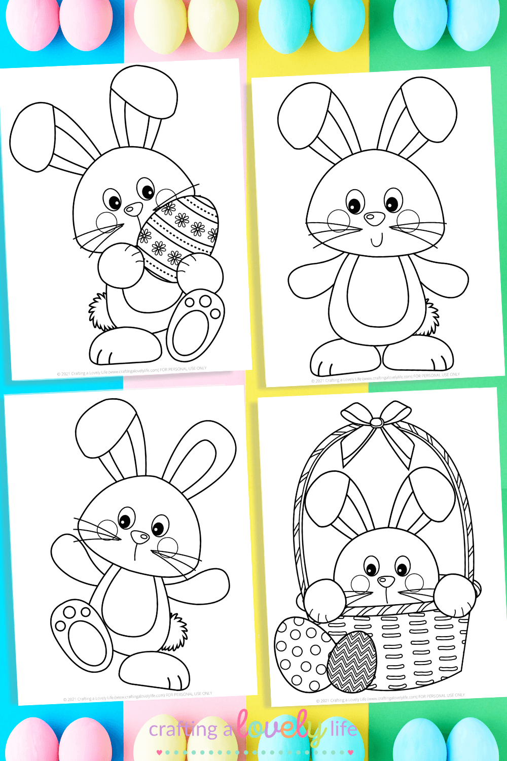 Free Bunny Coloring Pages Printable Free Bunny Coloring Pages Printable