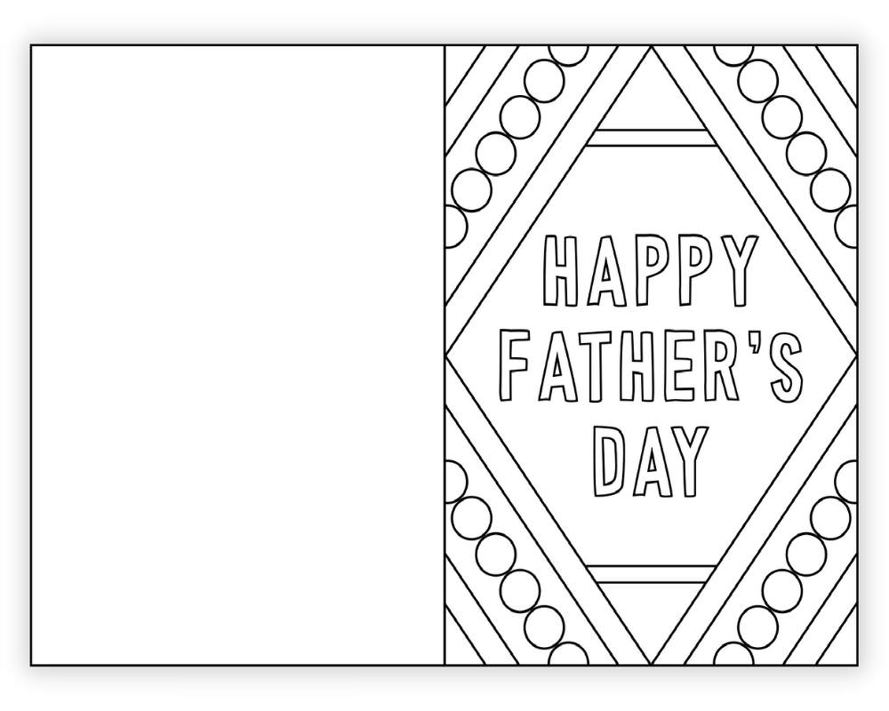Father’s Day Template Printable Free