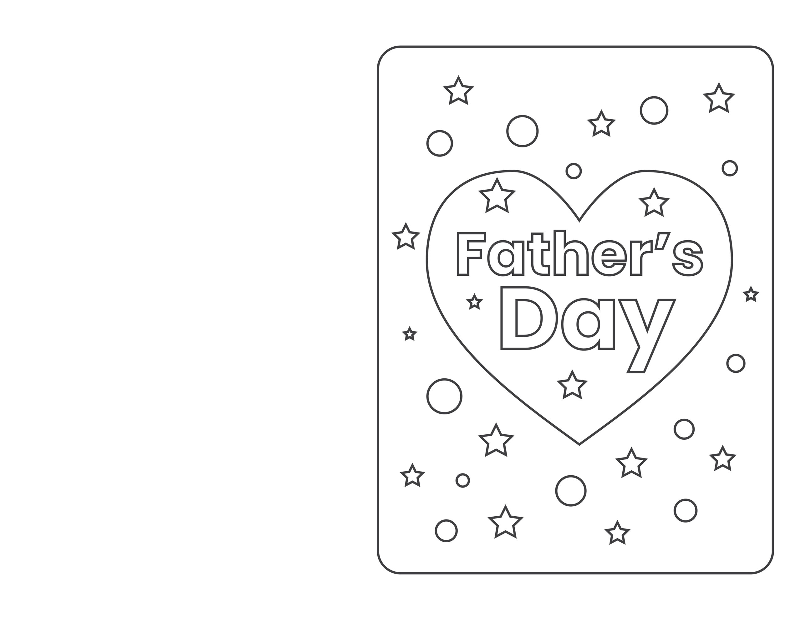 Free Printable Father s Day Cards For Kids To Color Happy Toddler Playtime