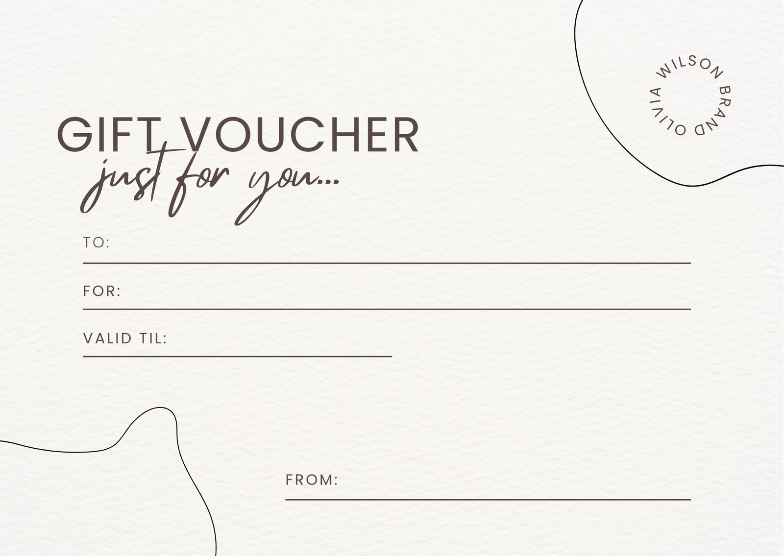 Free Blank Printable Gift Cards