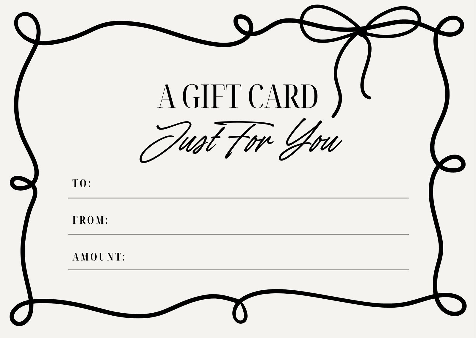 Free Printable Gift Certificate Templates To Customize Canva