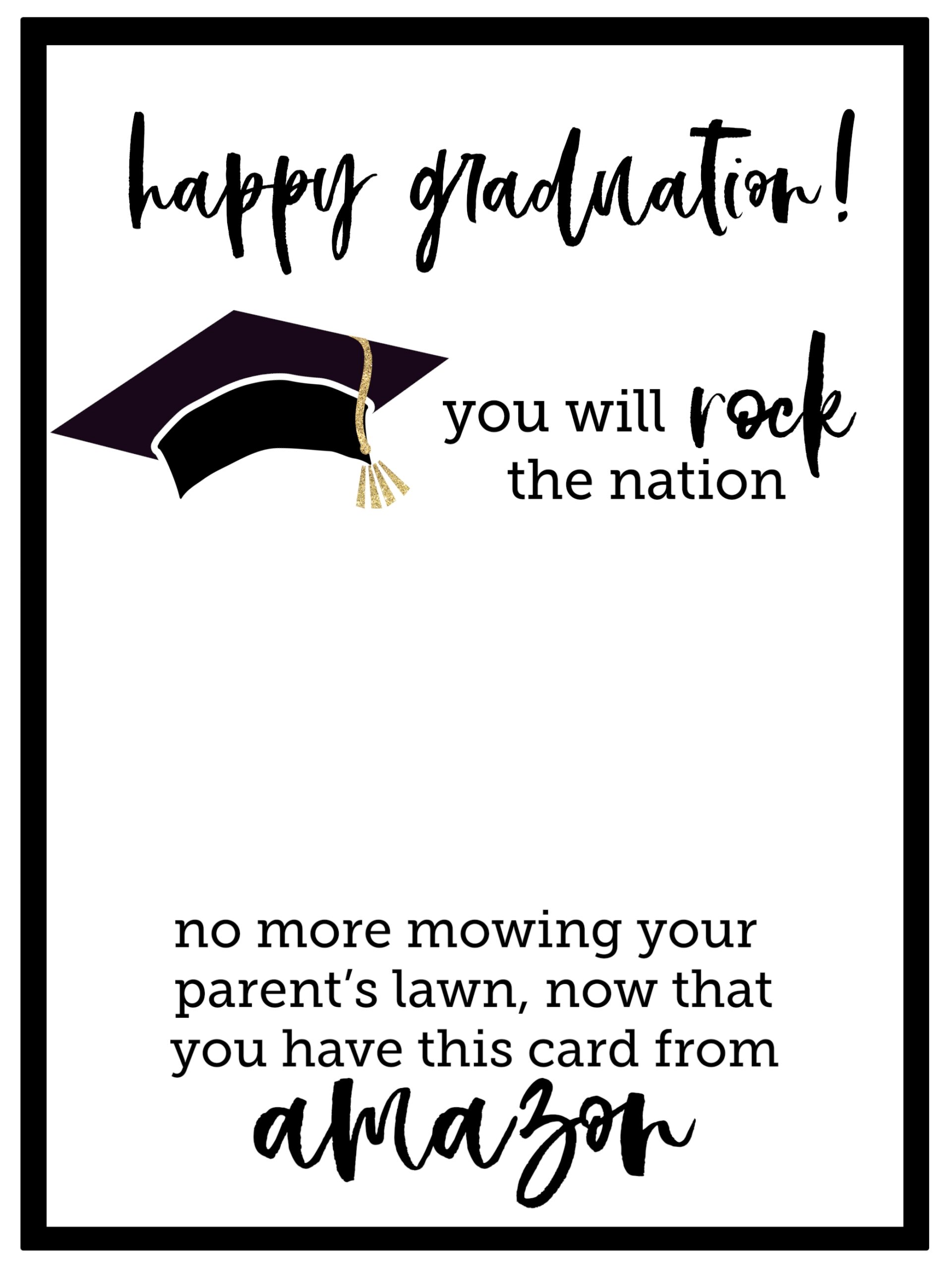 Free Printable Congratulations Graduation Templates
