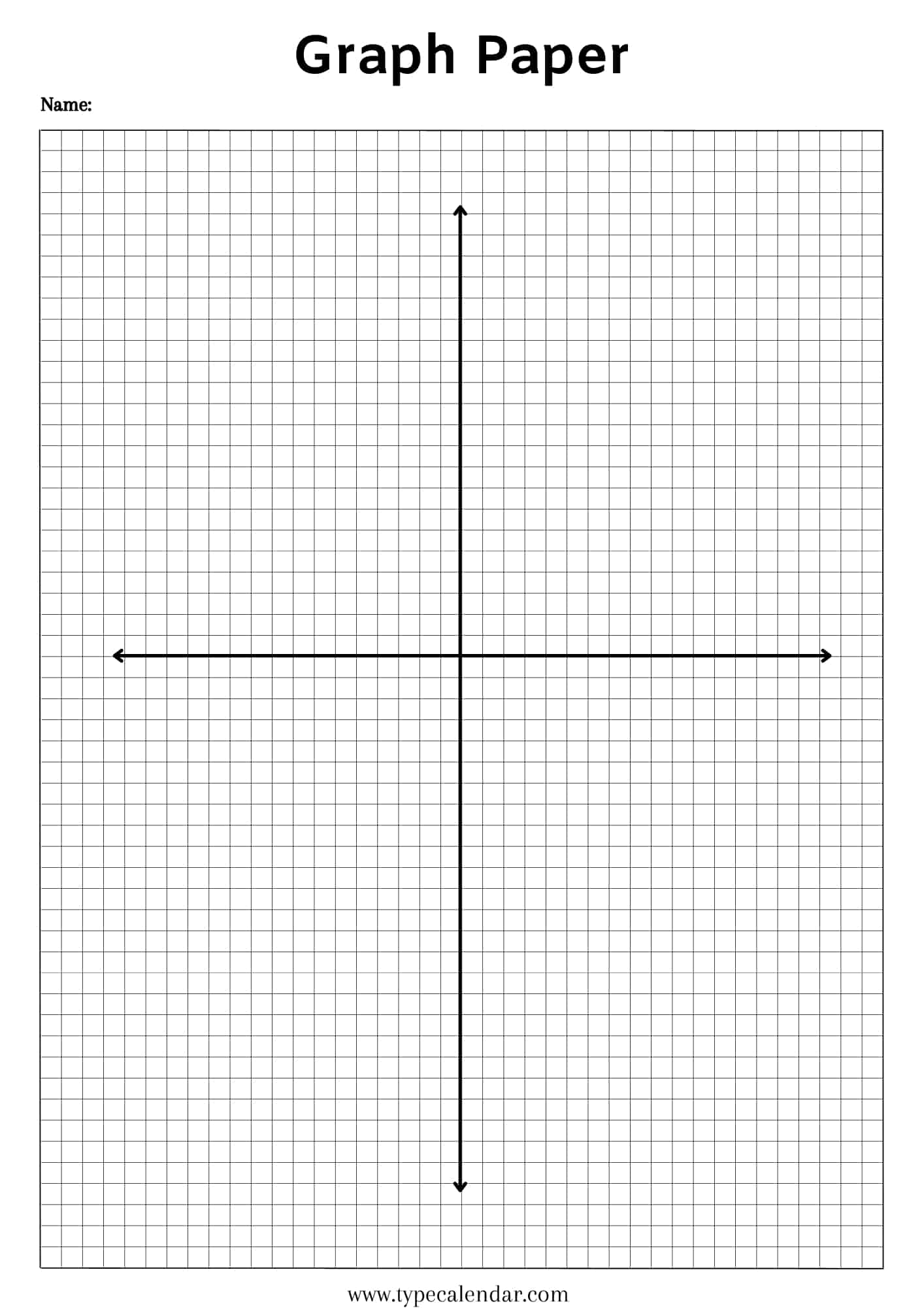 Free Printable Graph Paper Templates Excel Word PDF 8 5 X 11
