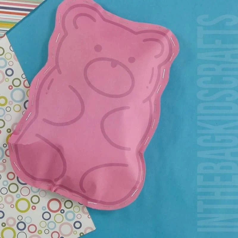 Free Printable Gummy Bear Craft For Kids In The Bag Kids Crafts