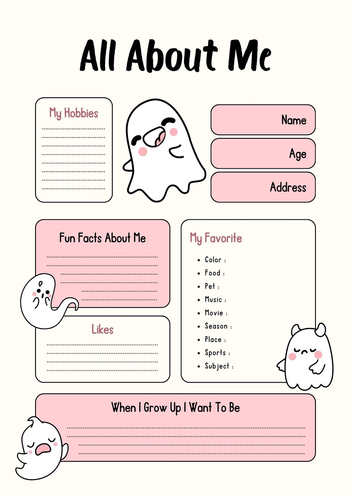 Free Printable Halloween Worksheet Templates To Edit Canva Free Printable Halloween Worksheet Templates To Edit Canva
