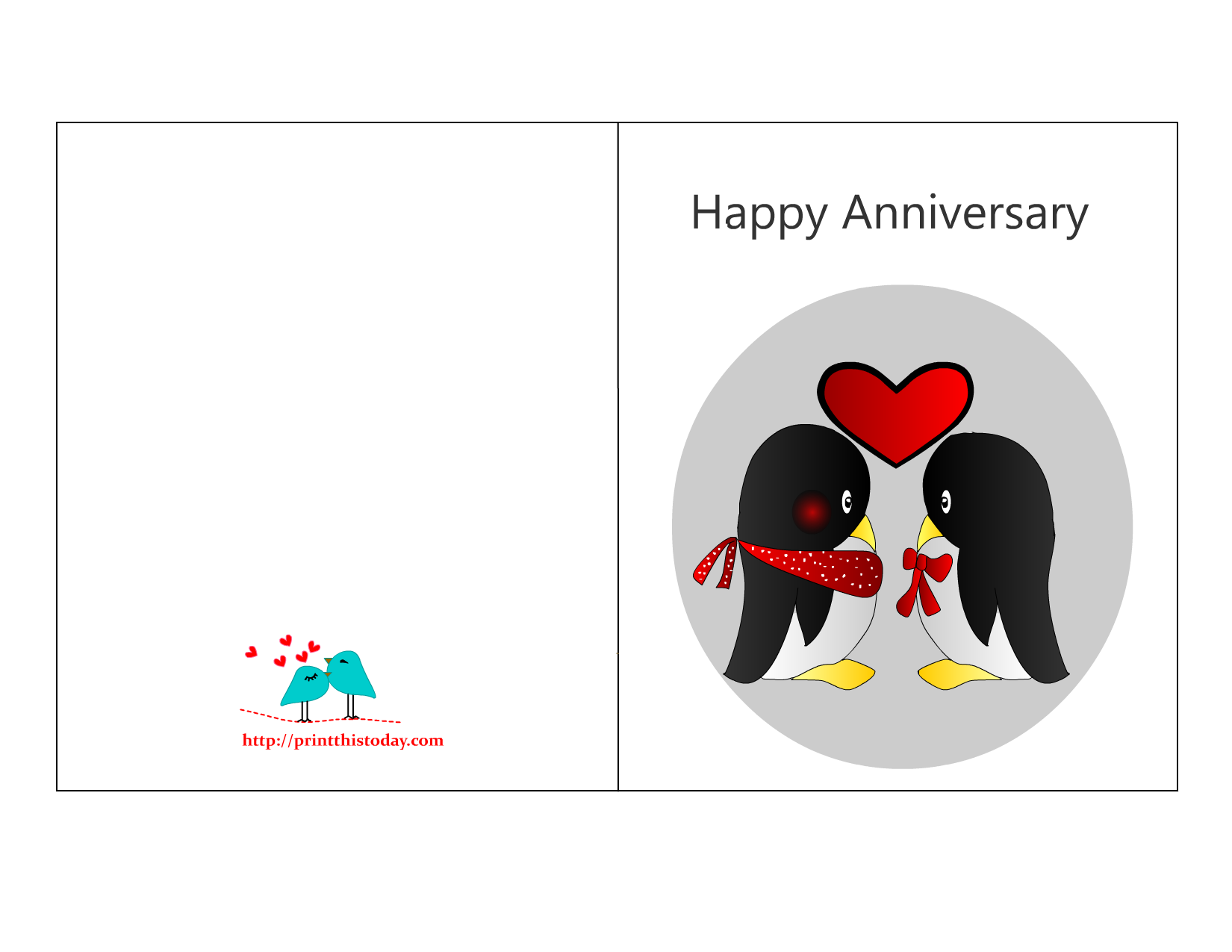 Free Printable Anniversary Cards Template Free Printable Anniversary Cards Template