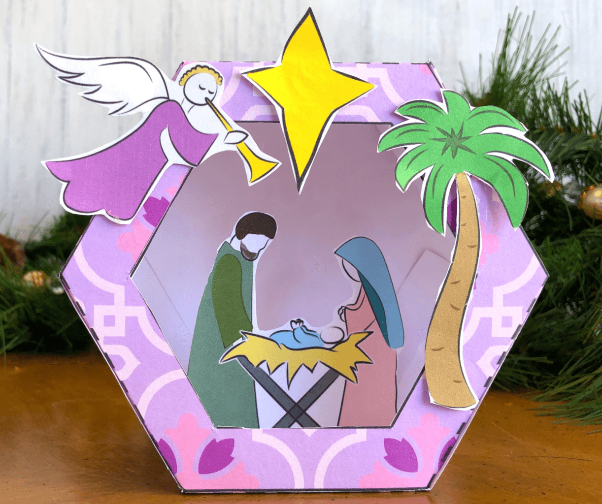 Free Printable Baby Jesus Template
