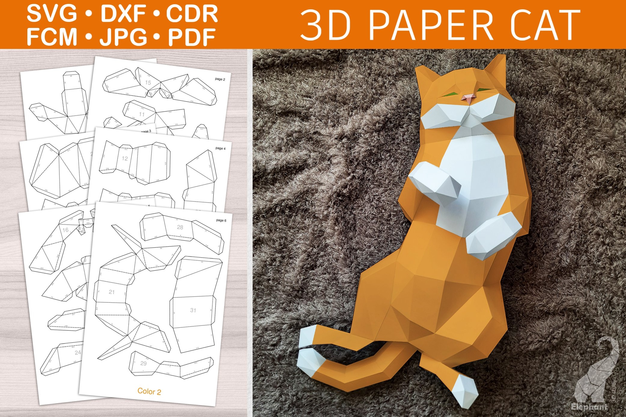 Free Printable Papercraft Templates Download Free Printable Papercraft Templates Png Images Free Worksheets On Clipart Library
