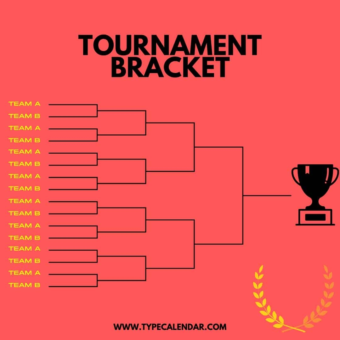 Free Printable Brackets Pdf