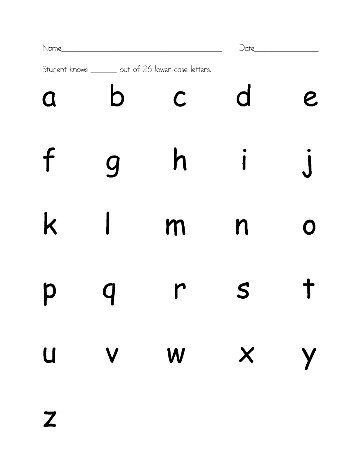 Free Printable Uppercase And Lowercase Letters Printable Design 