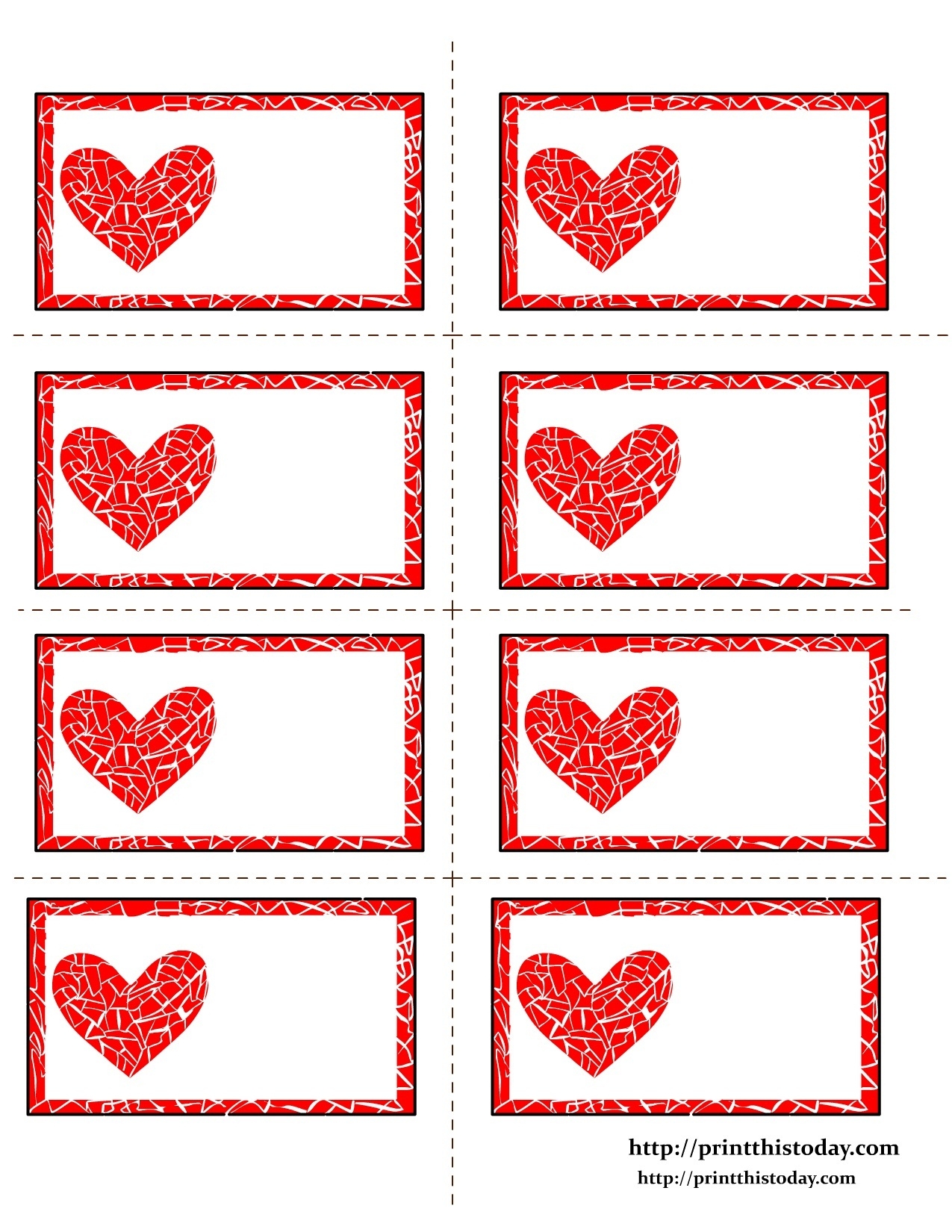 Free Printable Valentines Day Name Tags Printable Party Favors