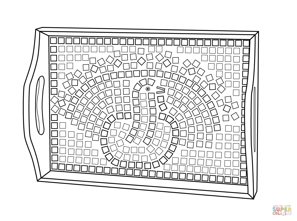 Free Printable Roman Mosaic Templates