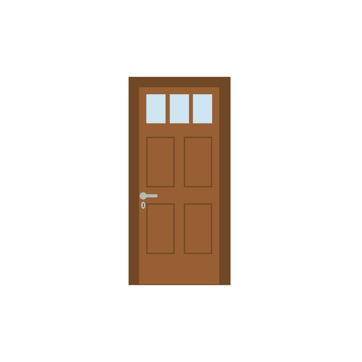 Free Wooden Door Clipart Template To Edit Online