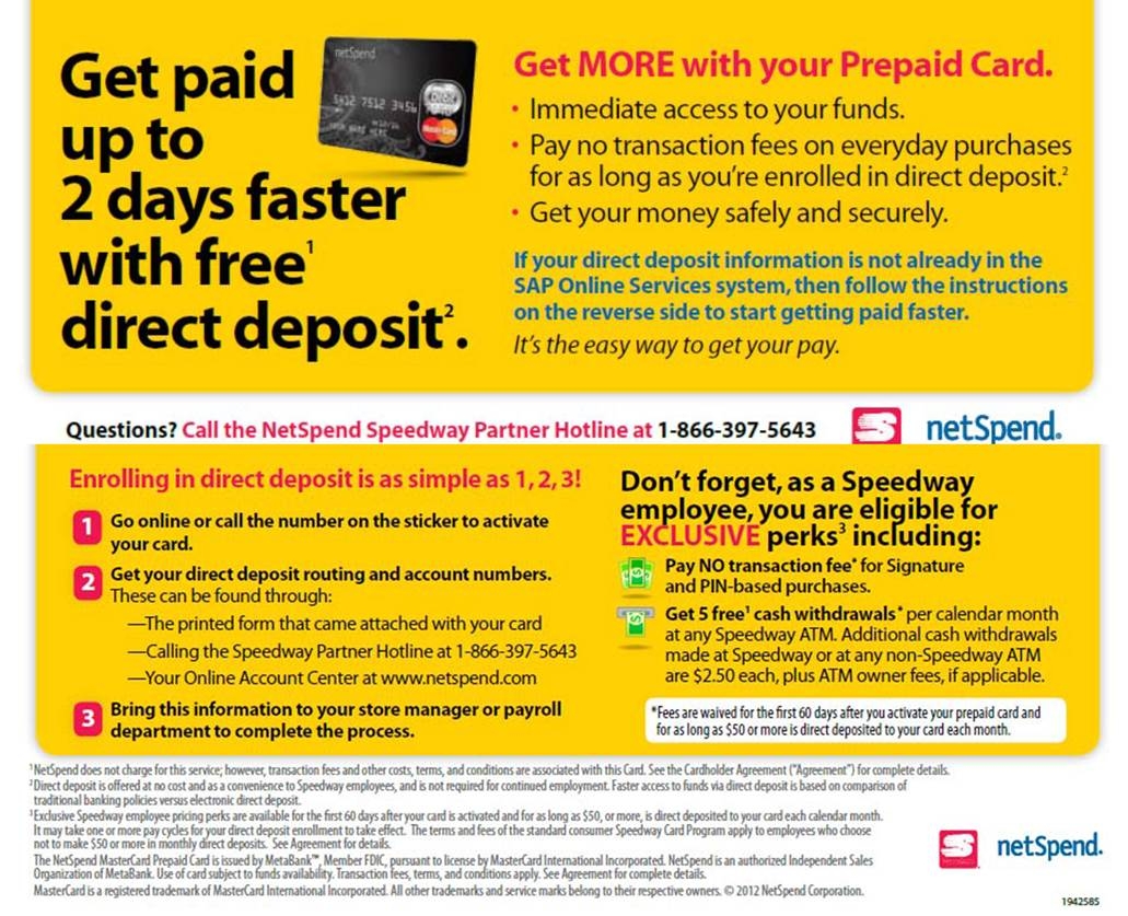 FTC Says NetSpend Decked Consumers With Deceptive Claims For FTC Says NetSpend Decked Consumers With Deceptive Claims For
