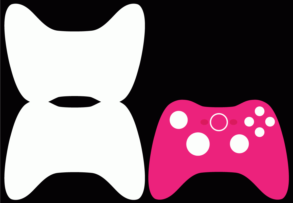 Game Controller Card Cut File U0026 Digi Versions Worksheets Library