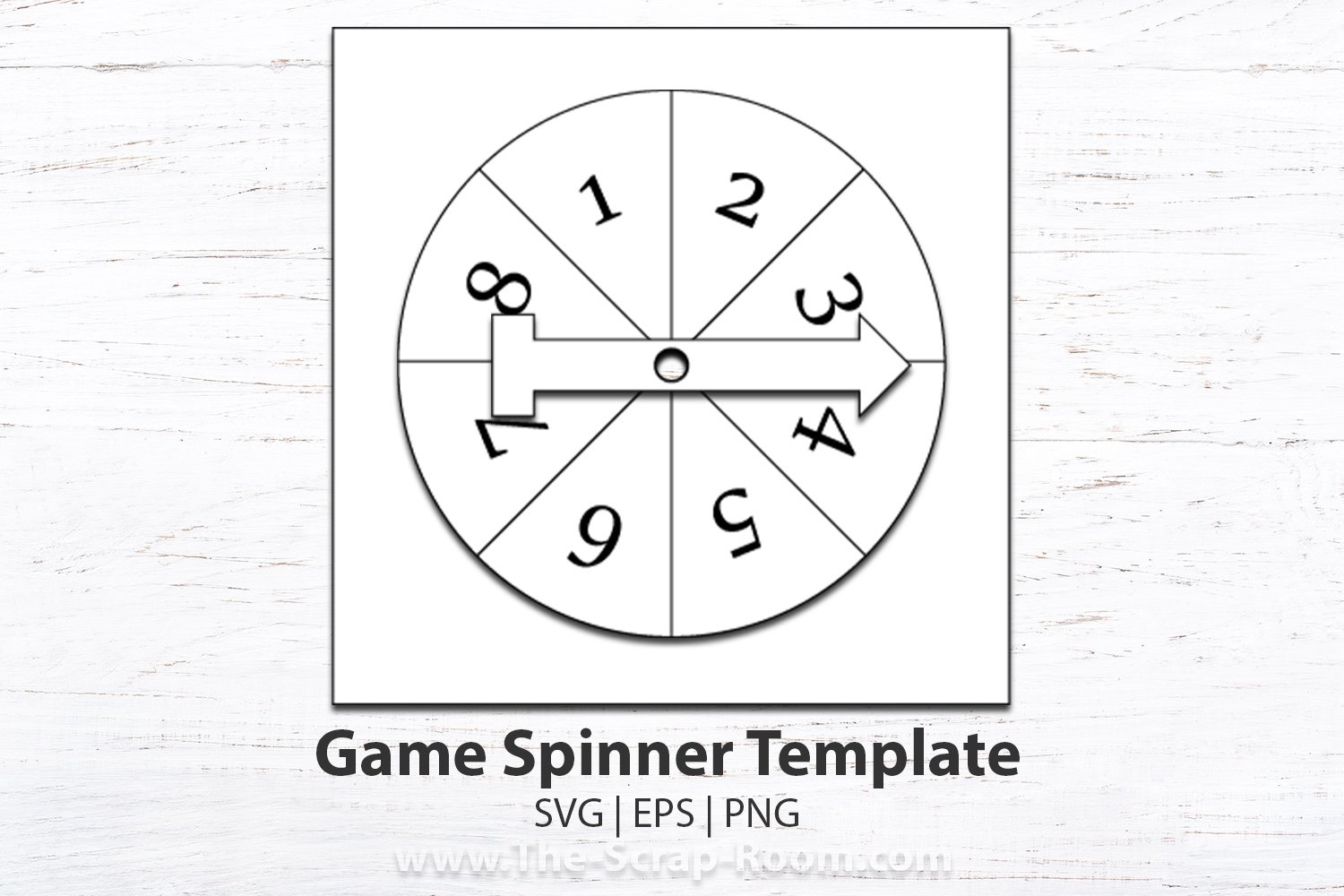 Game Spinner Wheel Template 2 Blank Spinner