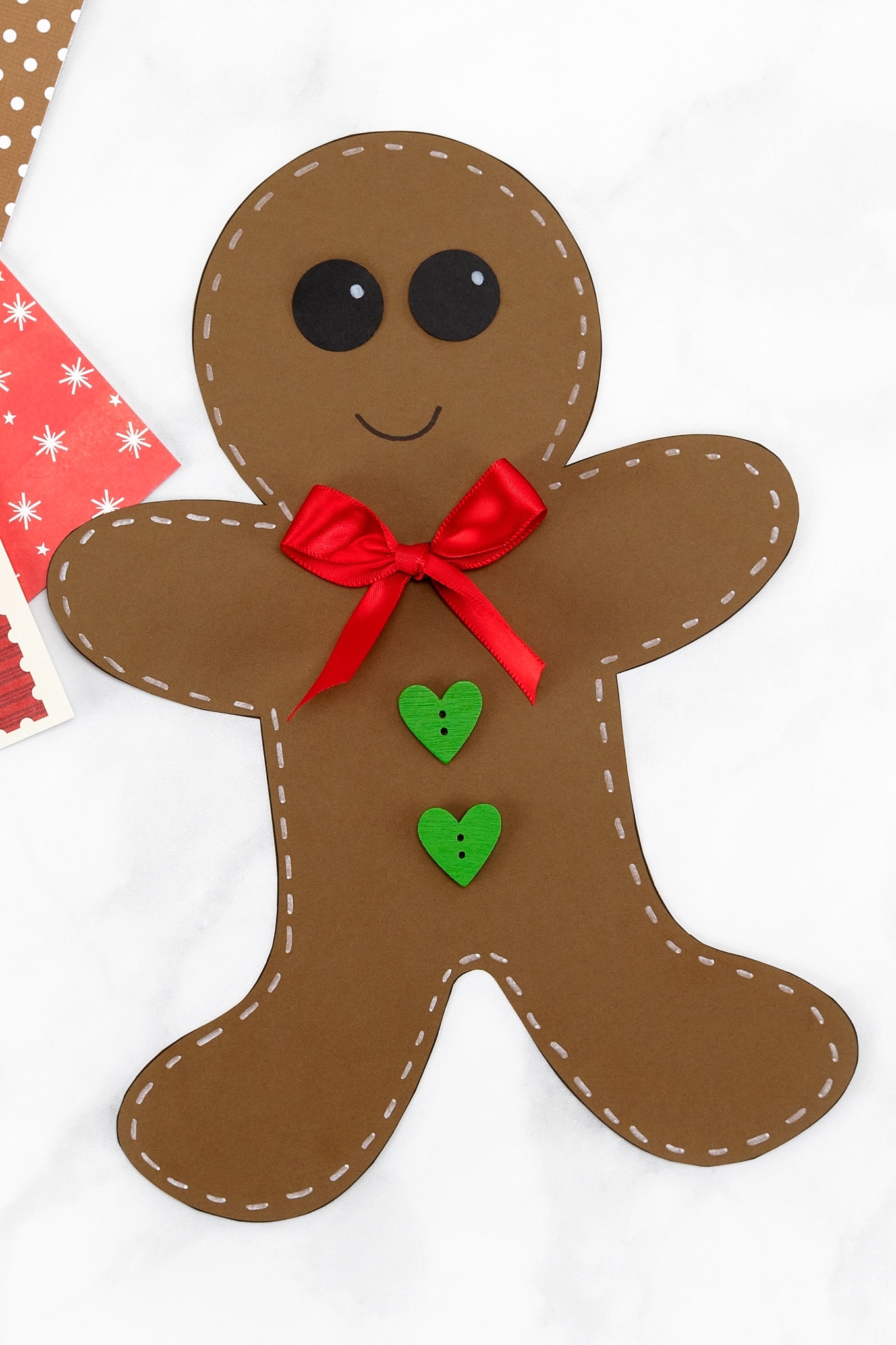 Free Gingerbread Man Printable Template