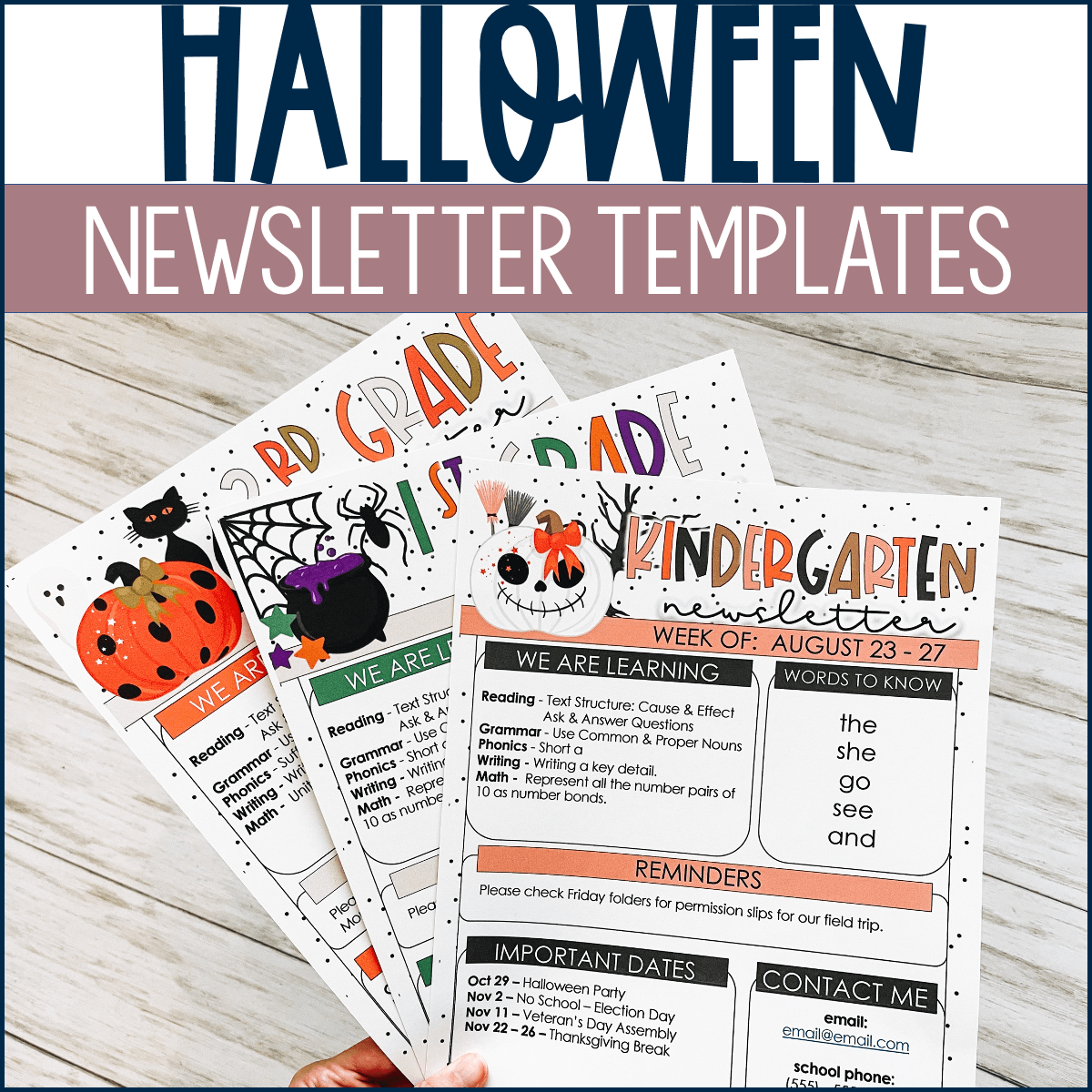Free Printable Thanksgiving Newsletter Templates
