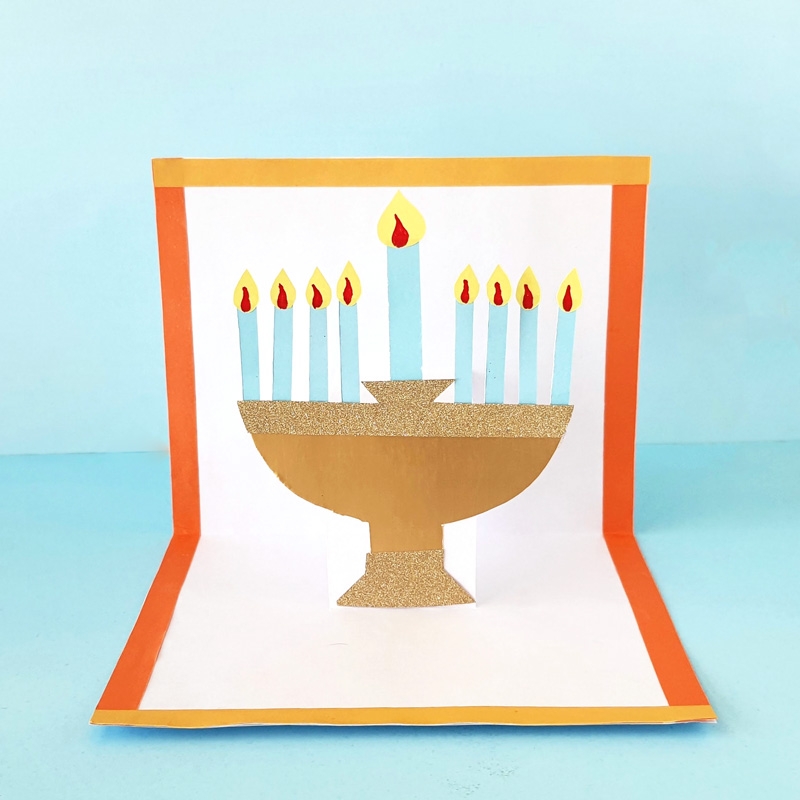 Free Printable Menorah Template