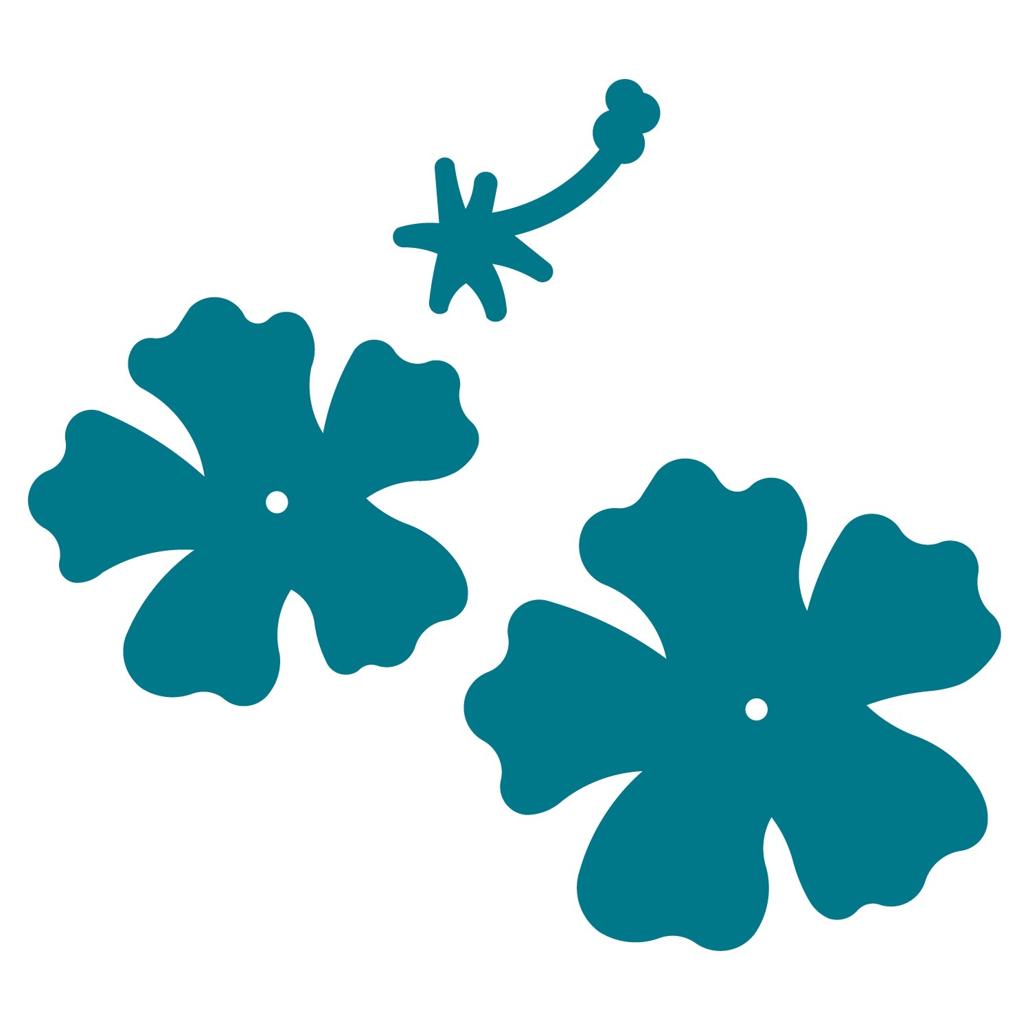 Printable Hawaiian Paper Flower Template Free