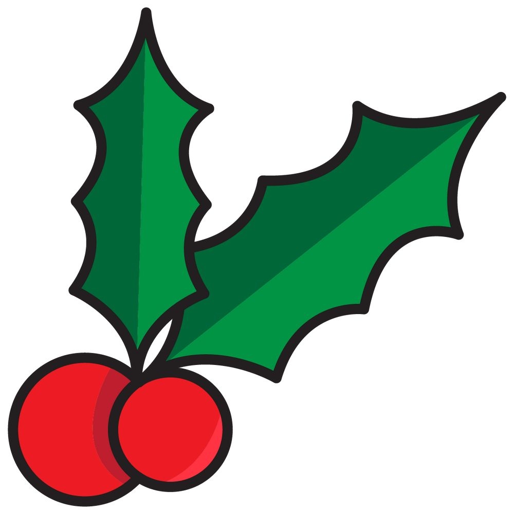 Holly Leaf Template 40 Printables NorthPoleChristmas