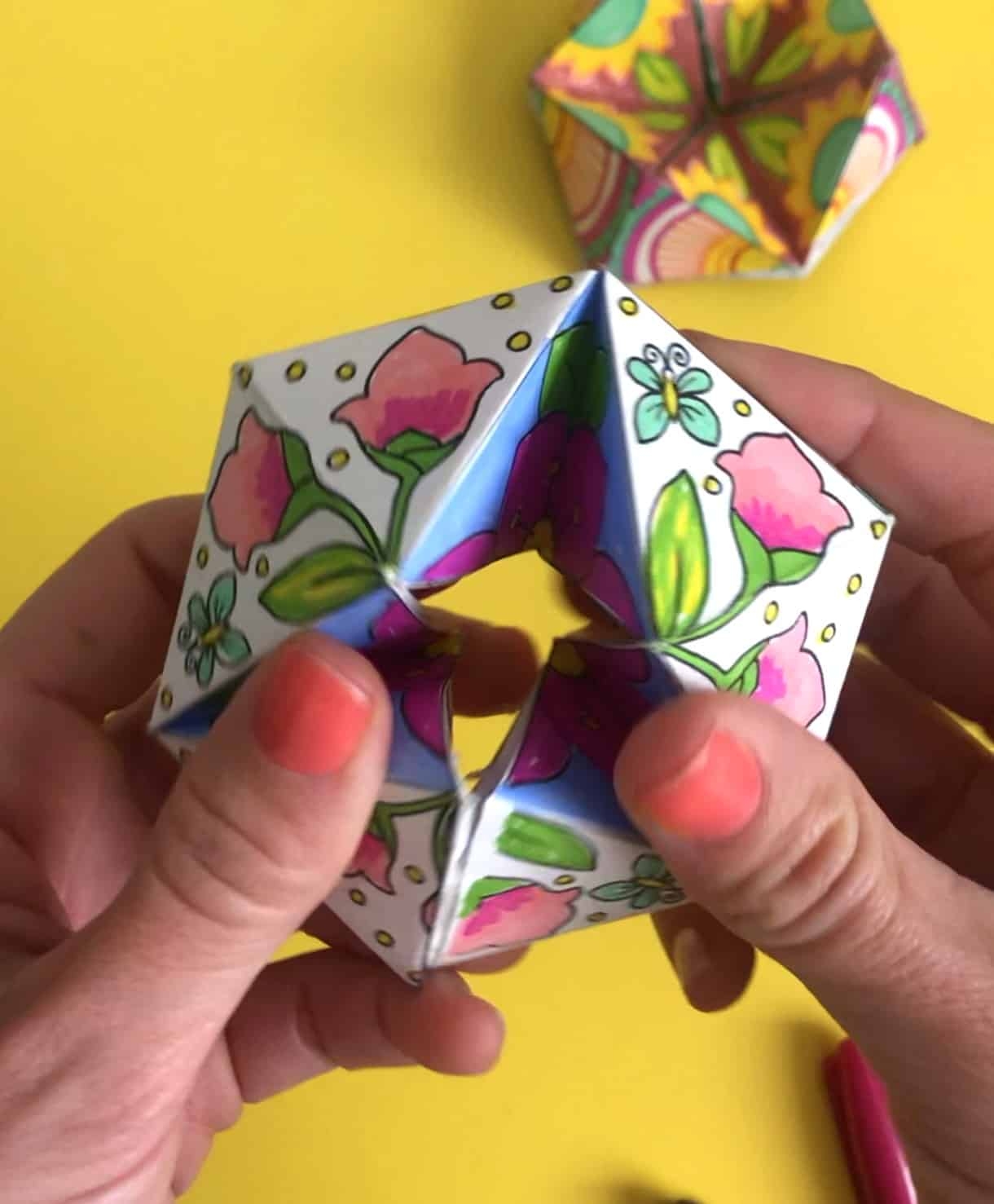 Free Printable Flextangle Template